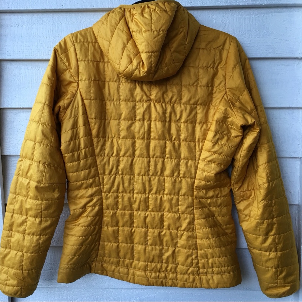Patagonia Mustard Yellow  Hoodie Nano Puff Jacket_2